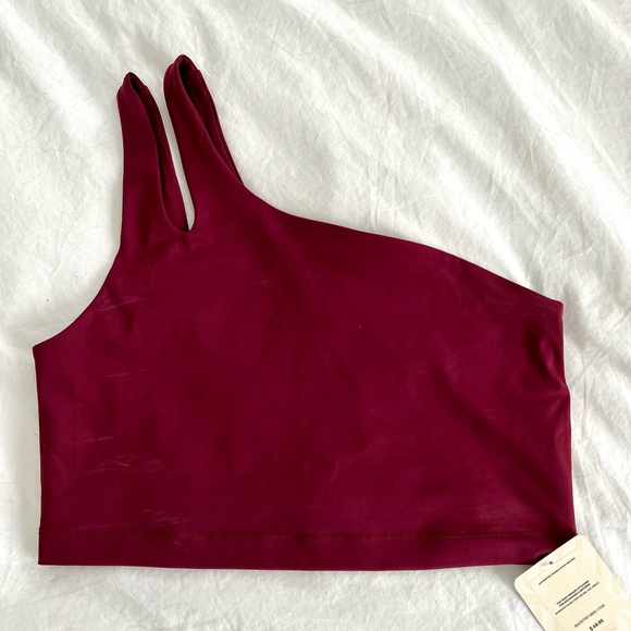 Fabletics Asymmetrical Double Strap Midi Bra- NWT - Picture 5 of 8